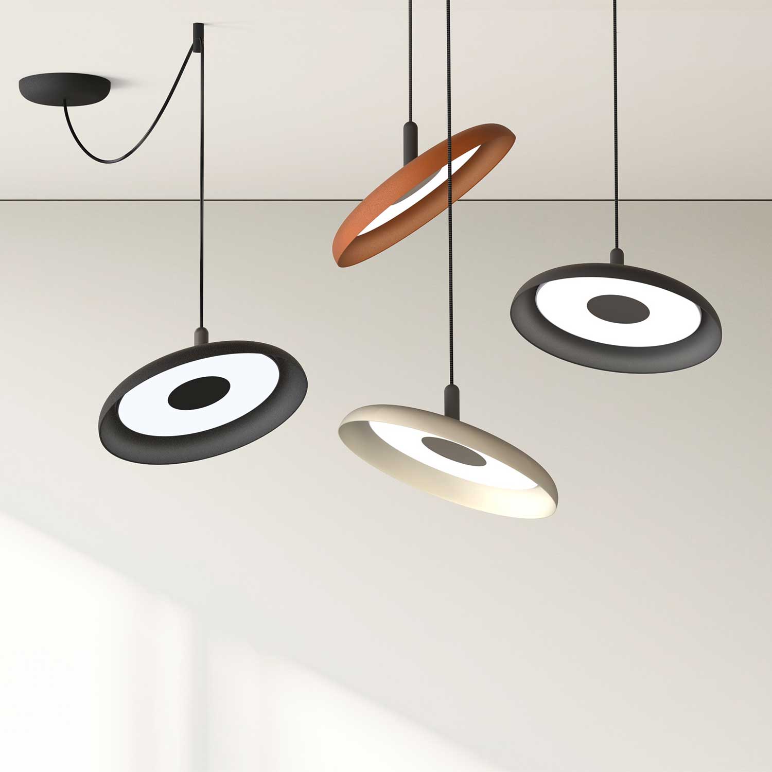 Nivél - Schwenkbare LED-Hängeleuchte für modernes Esszimmer