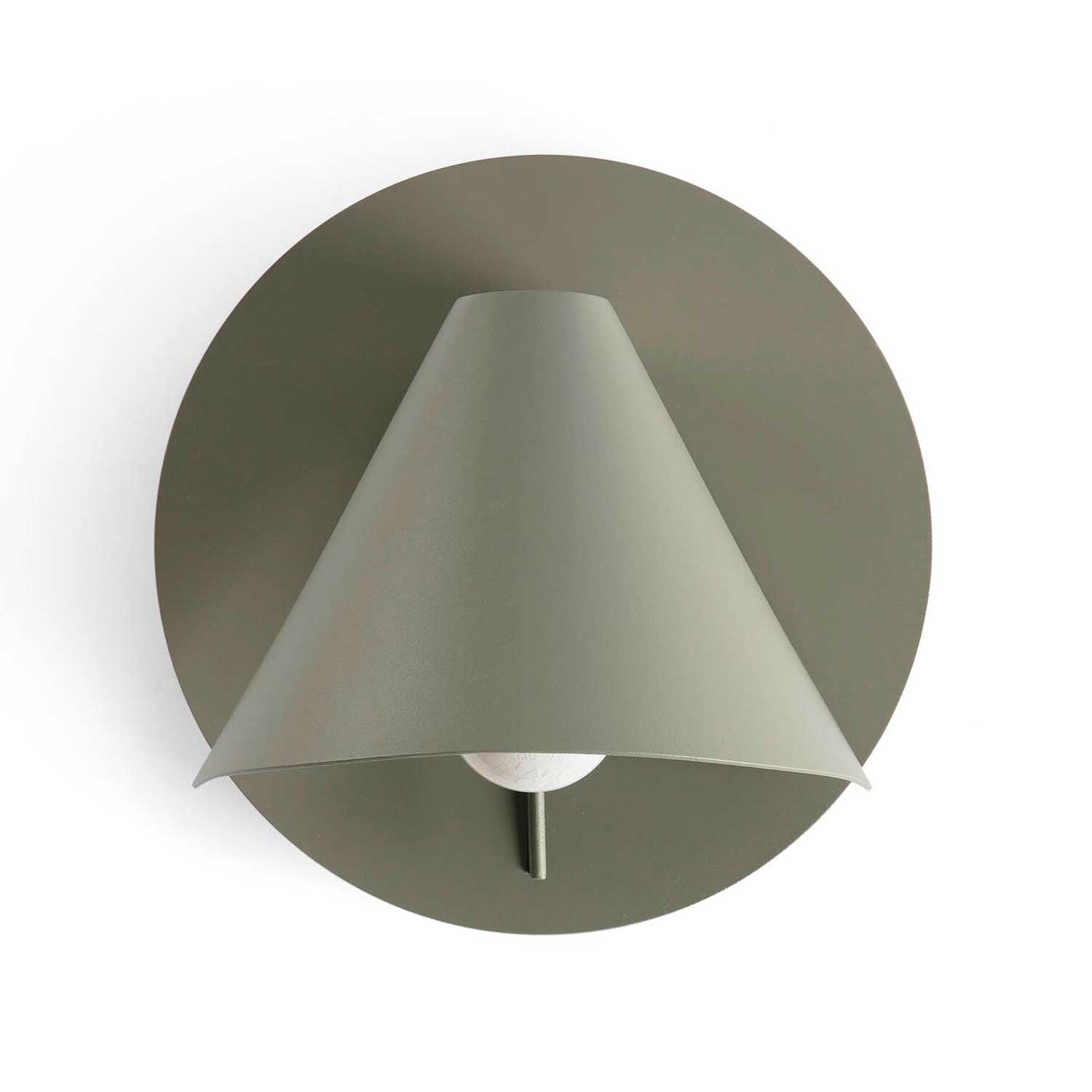 Noon - Applique murale blanche de chevet moderne avec interrupteur