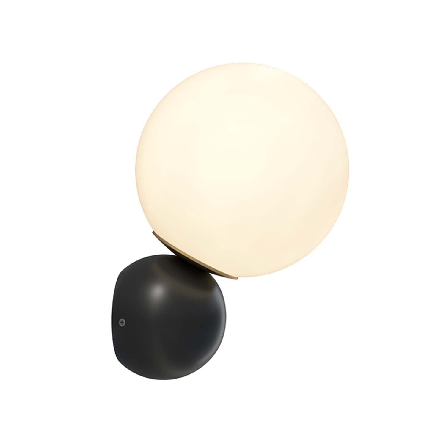 NOSTALGIA - Art deco wall light with glass balls, gold and black