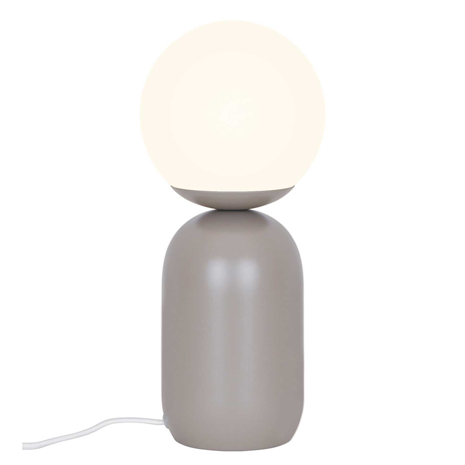 Notti - Lampe à poser moderne pour bibliothèque colorée