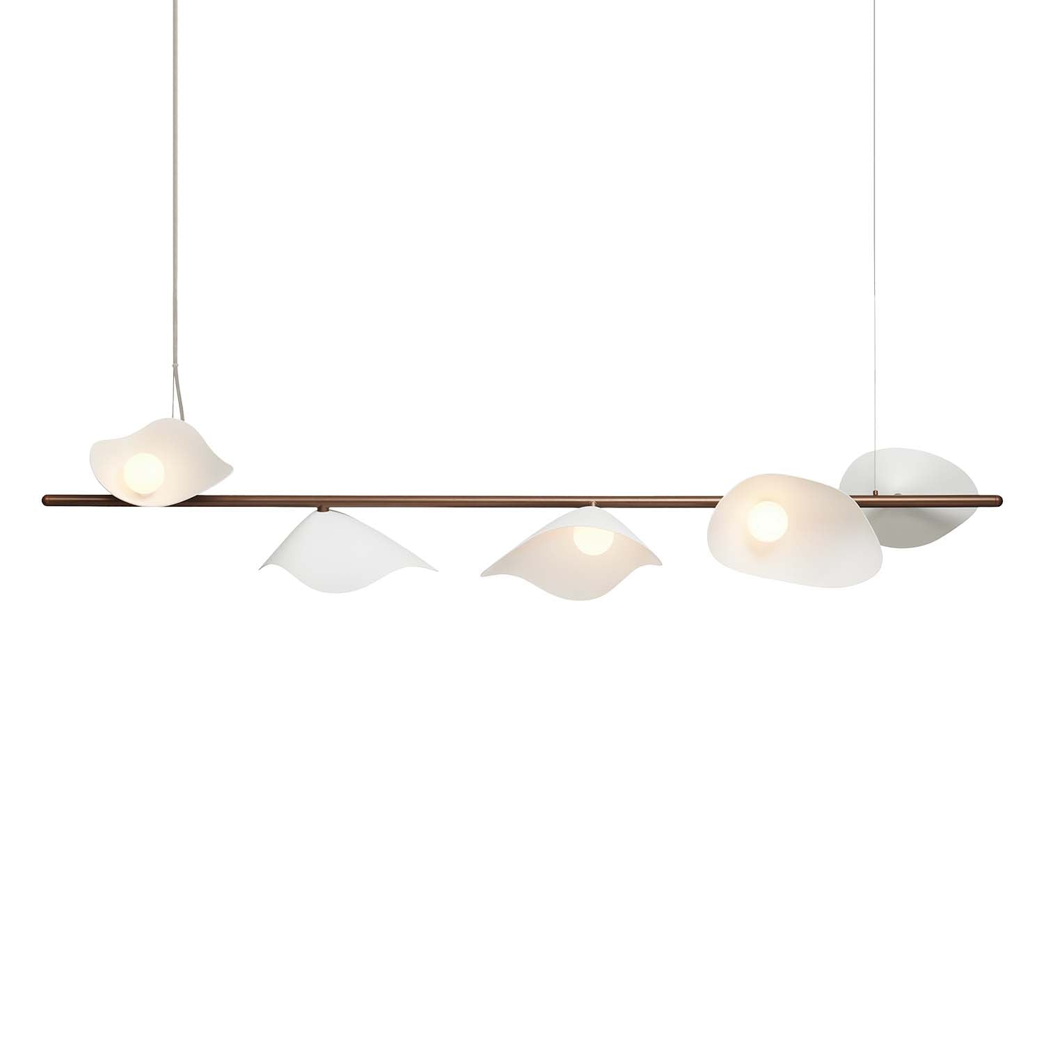 FLORII 5 - Designer branch and petal suspension