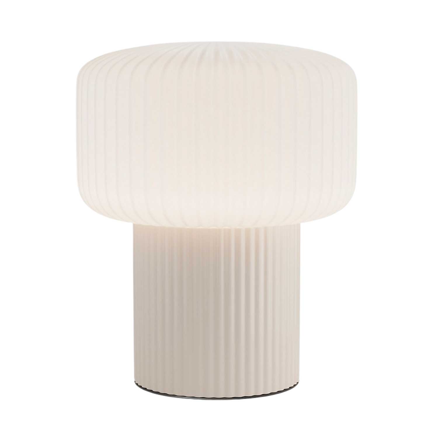 Omaggio - Lampe de table design en céramique blanche