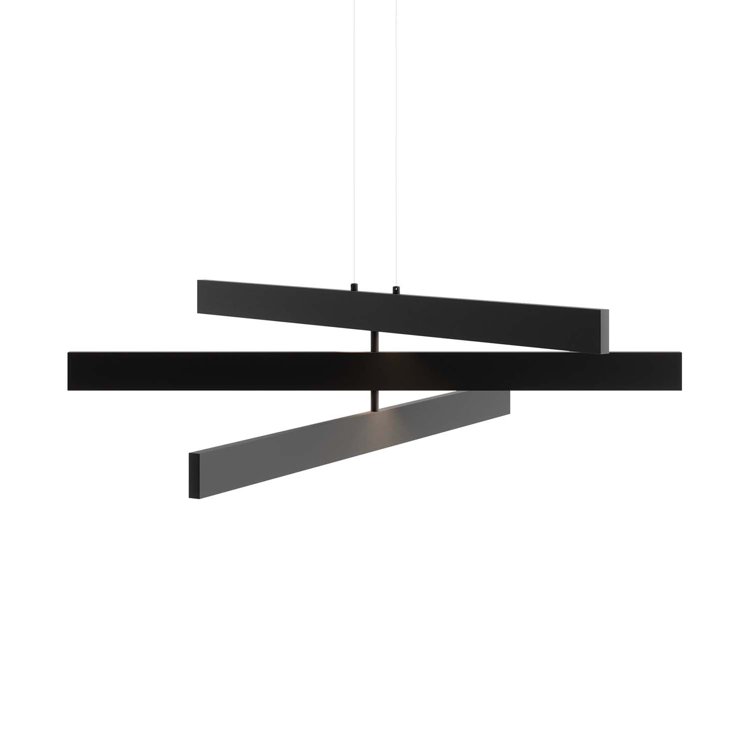 ORIGAMI - Designer LED suspension with adjustable blades