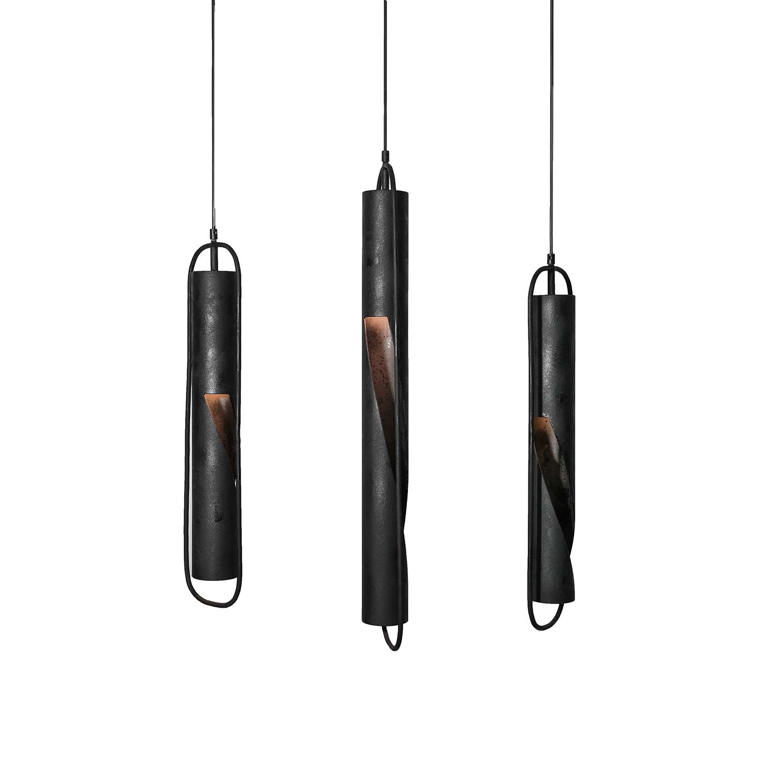 PIVOT - Industrial design metal pendant light