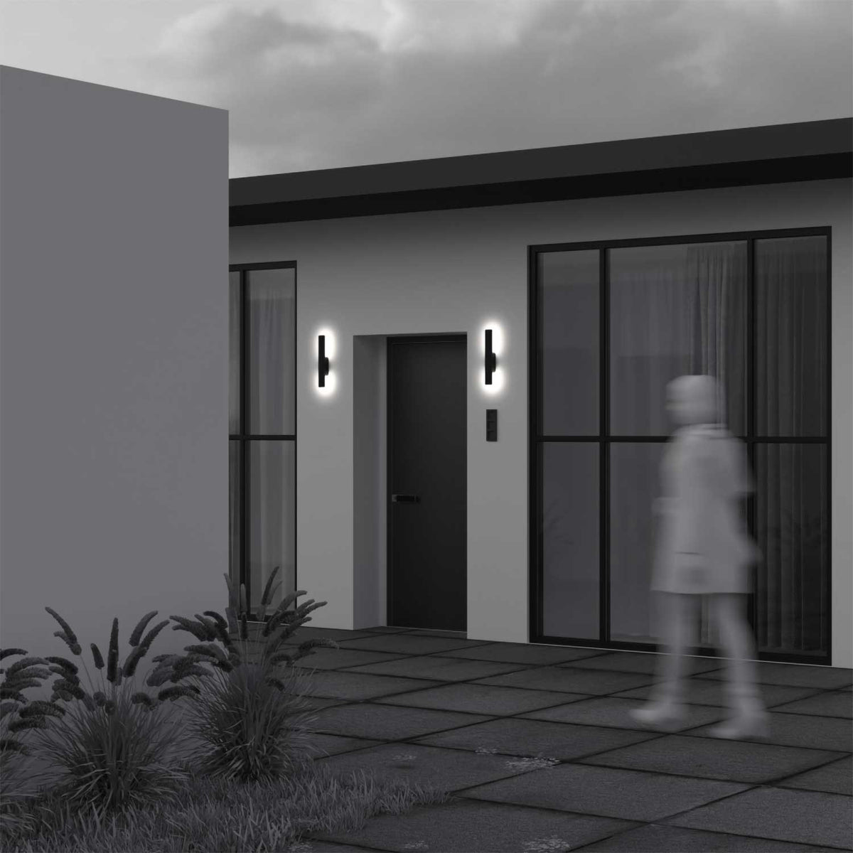Plano - Applique extérieure LED en aluminium