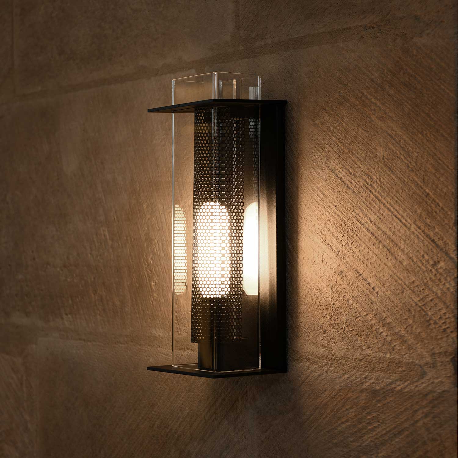 QUADRATUBE W1 - Applique murale LED moderne noire