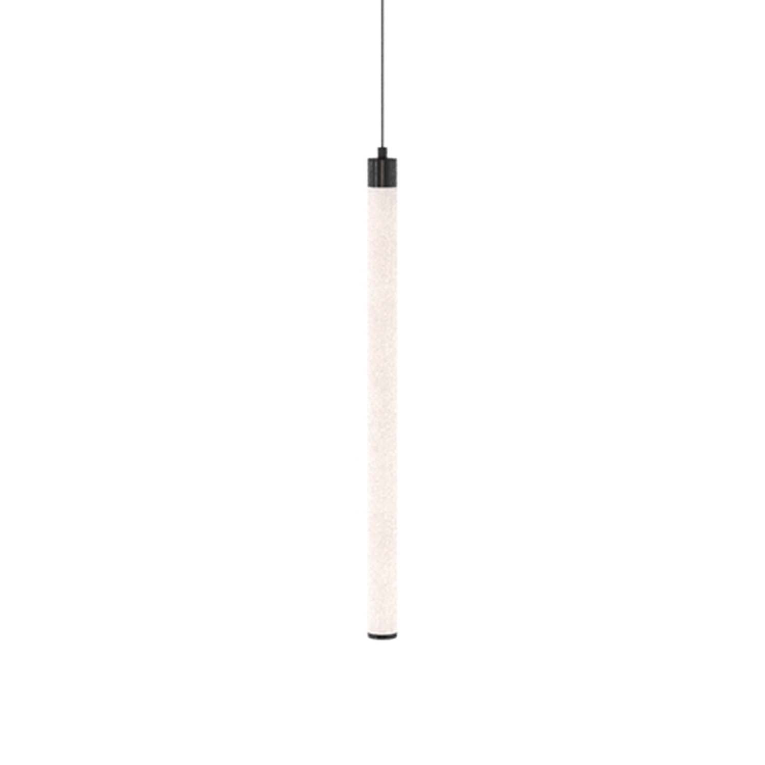 RAY - Modern black or white design LED tube pendant lamp