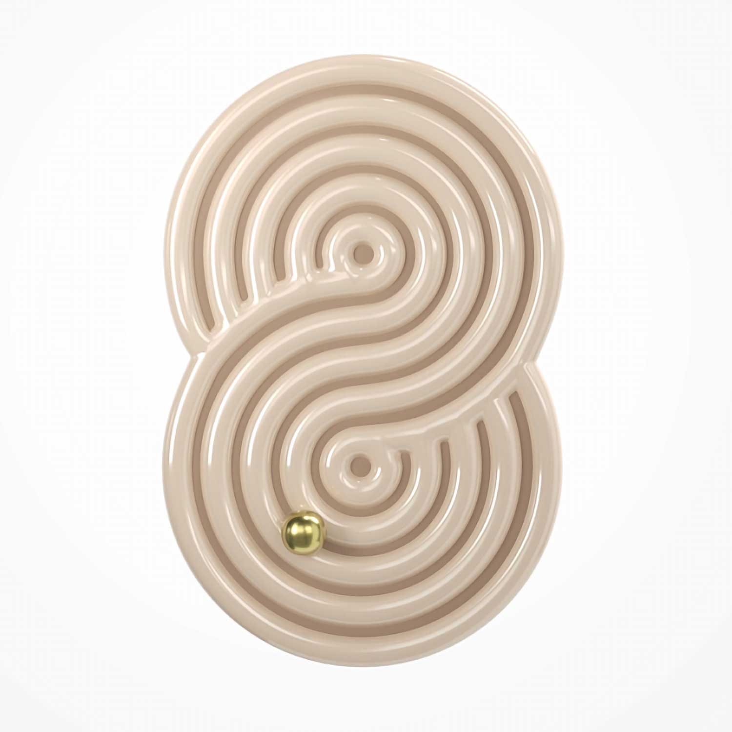 Rock Garden - Applique murale LED design en céramique pour chambre