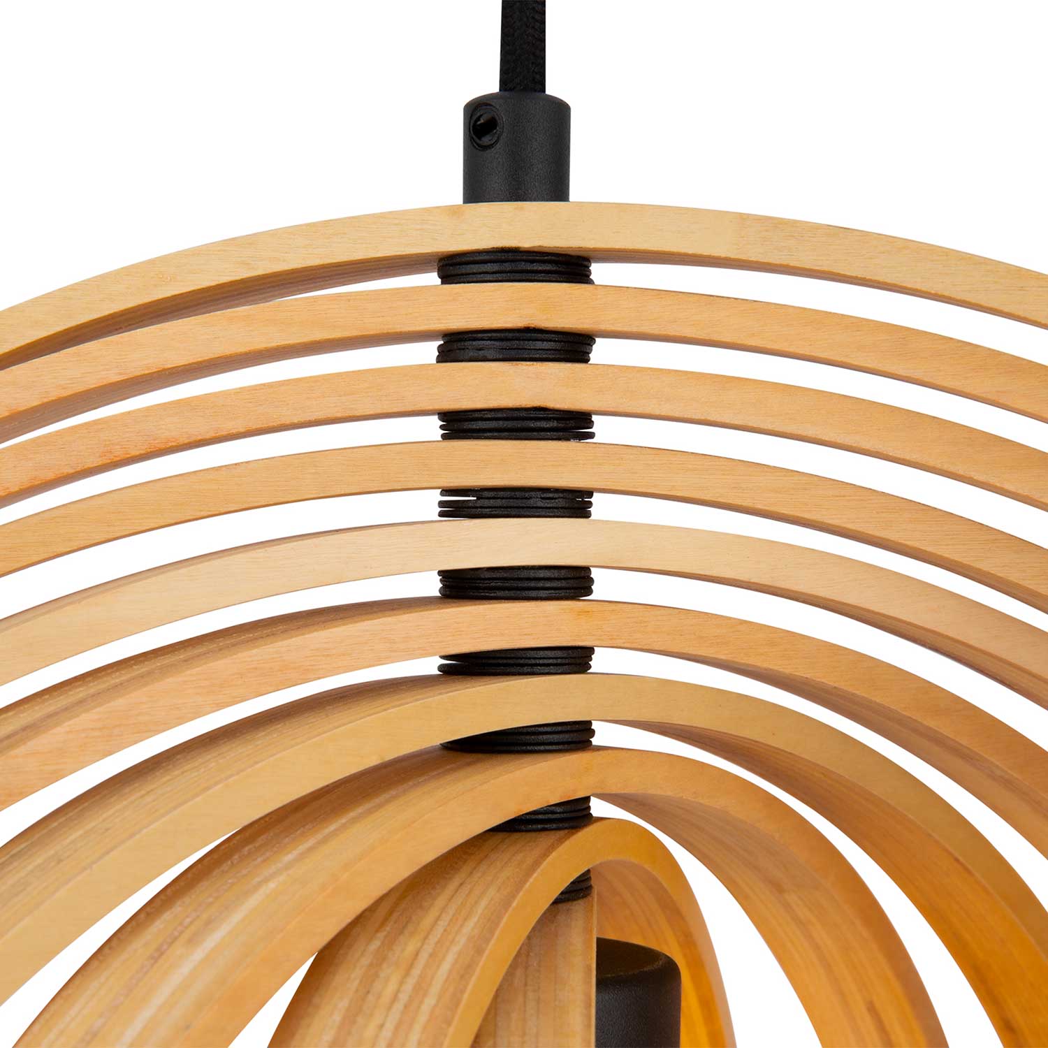 ROOTS - Suspension design lames de bois