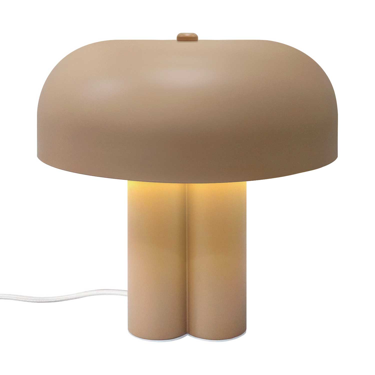 Sandro - Lampe à poser design en métal pour salon contemporain