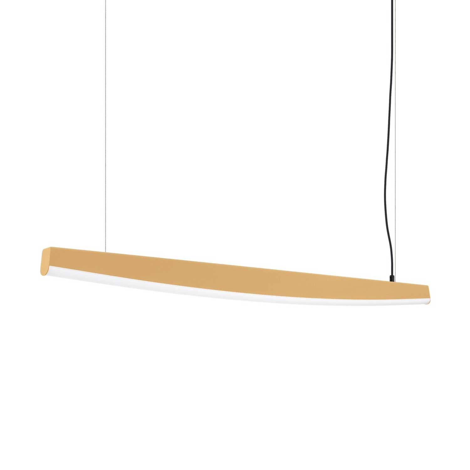 Sirius - Suspension LED en acier pour salon contemporain