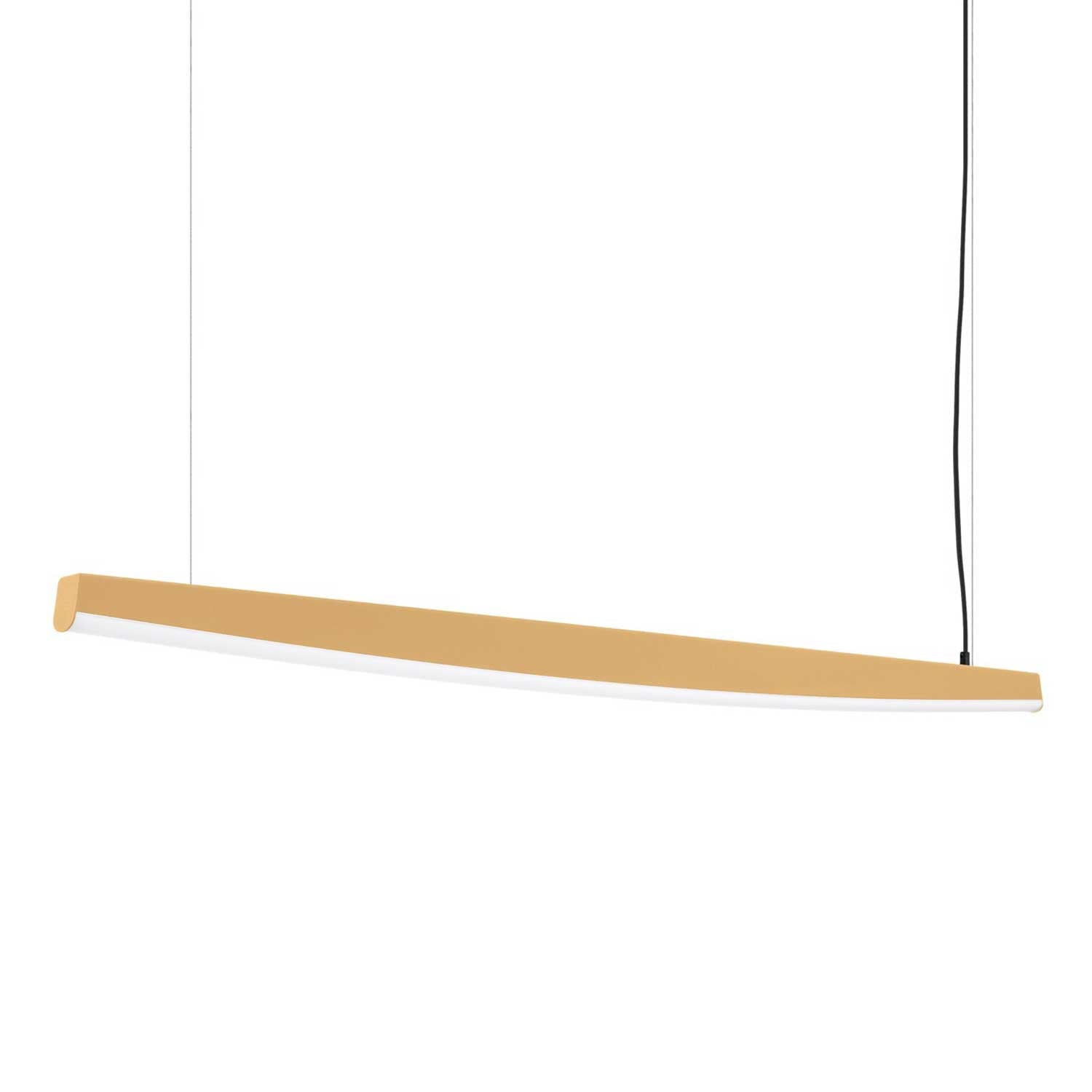 Sirius - Suspension LED en acier pour salon contemporain