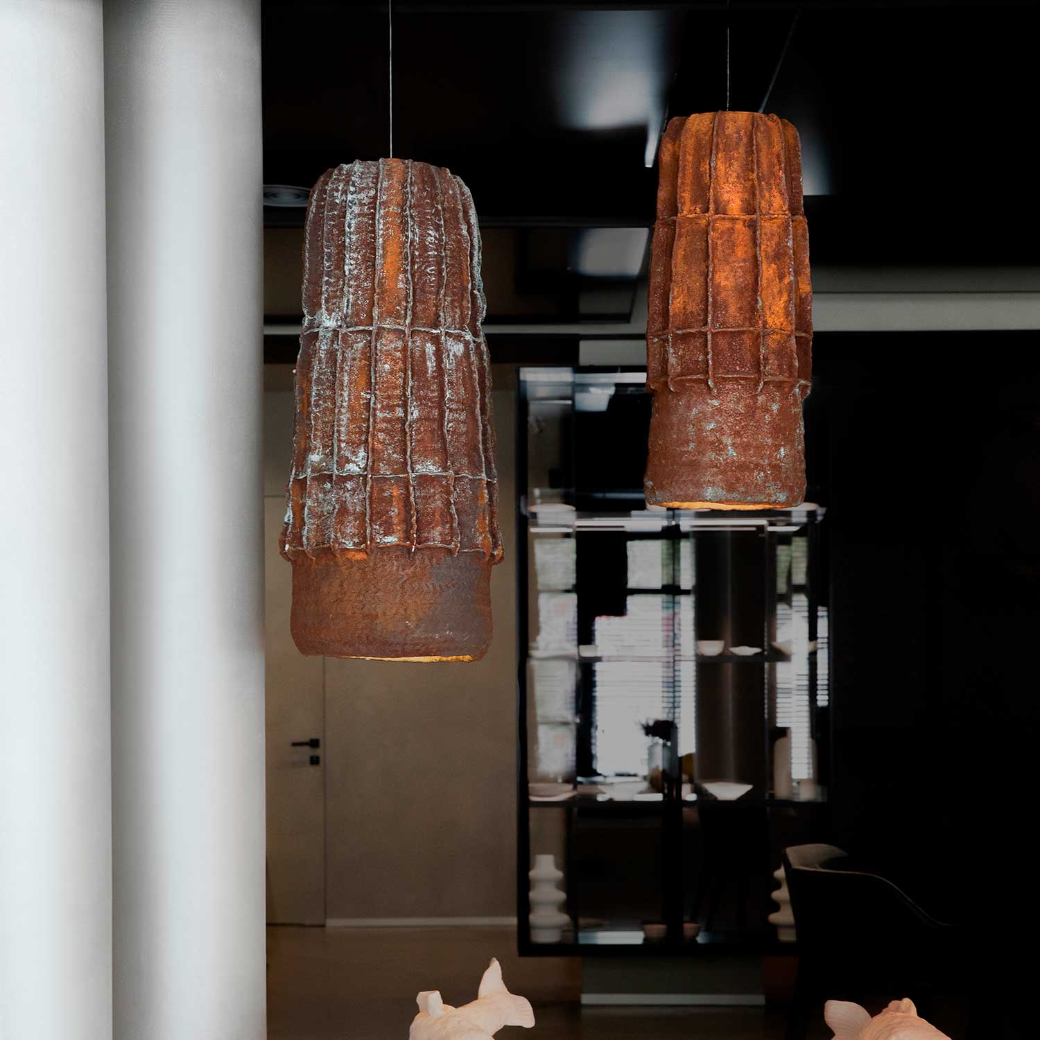 SITKA - Industrial style ceramic pendant light