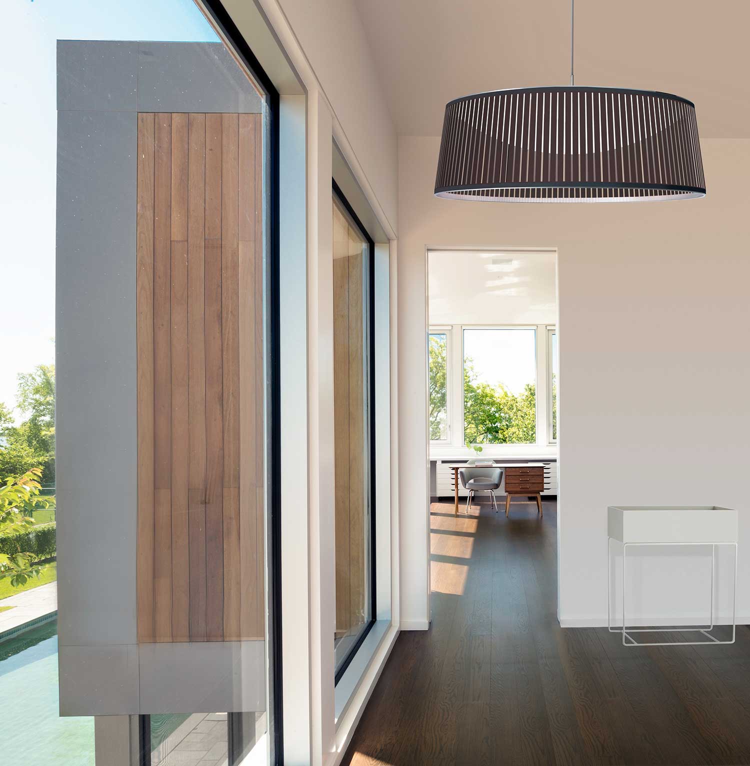 Solis Drum - Suspension LED design pour cuisine moderne