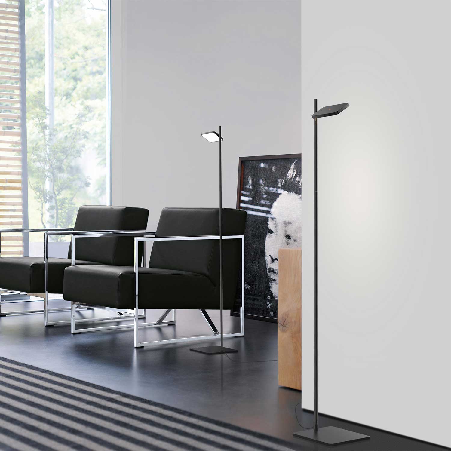 Talia - Lampadaire LED de bureau design contemporain