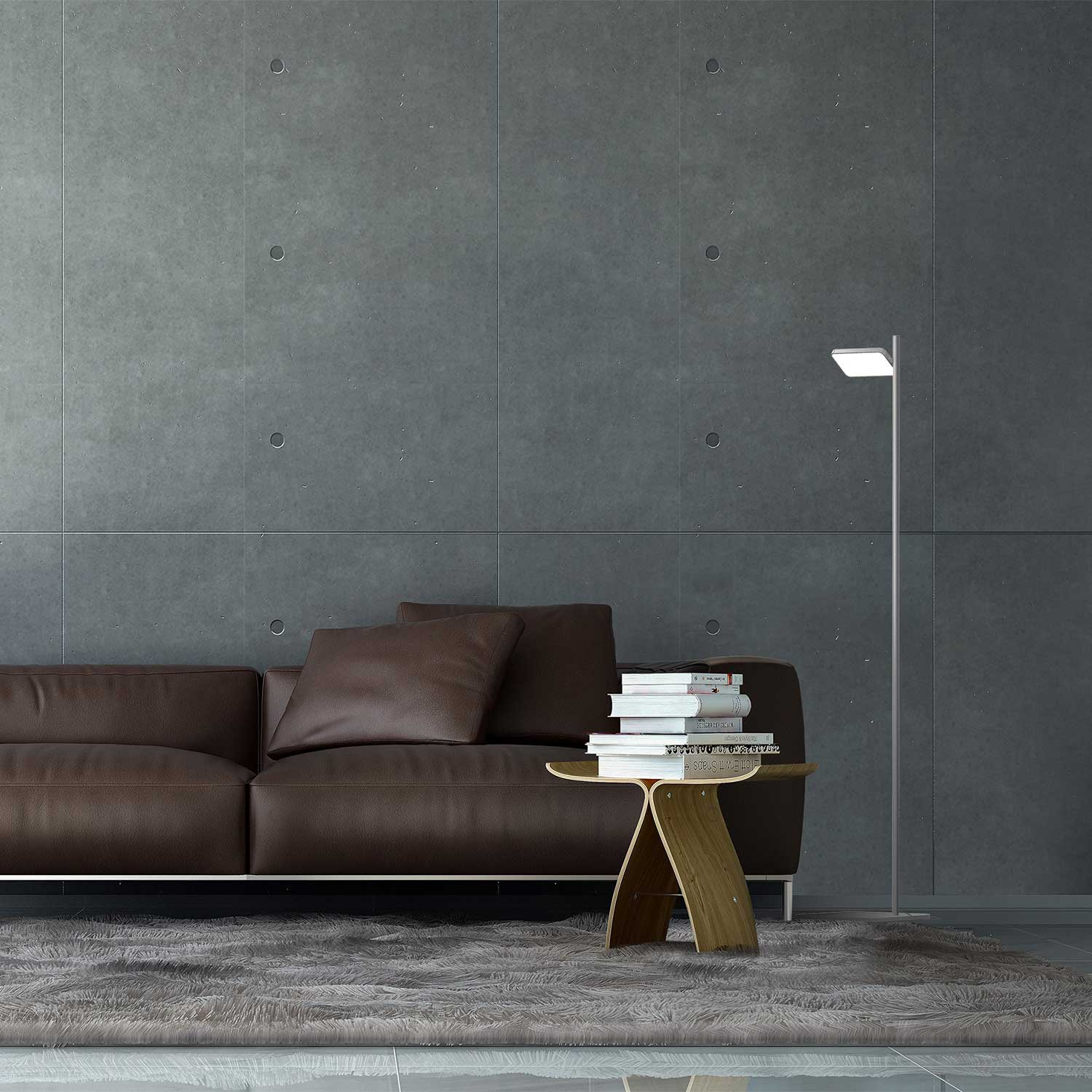 Talia - Lampadaire LED de bureau design contemporain