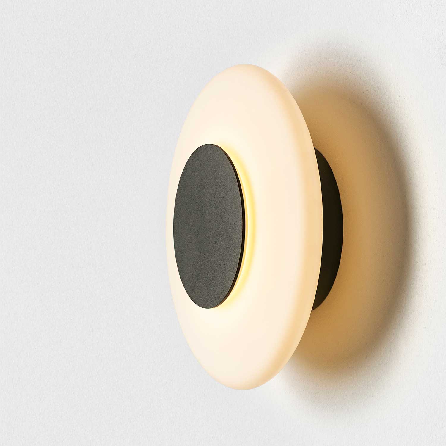Thales - Applique murale LED dimmable en verre minimaliste pour chambre