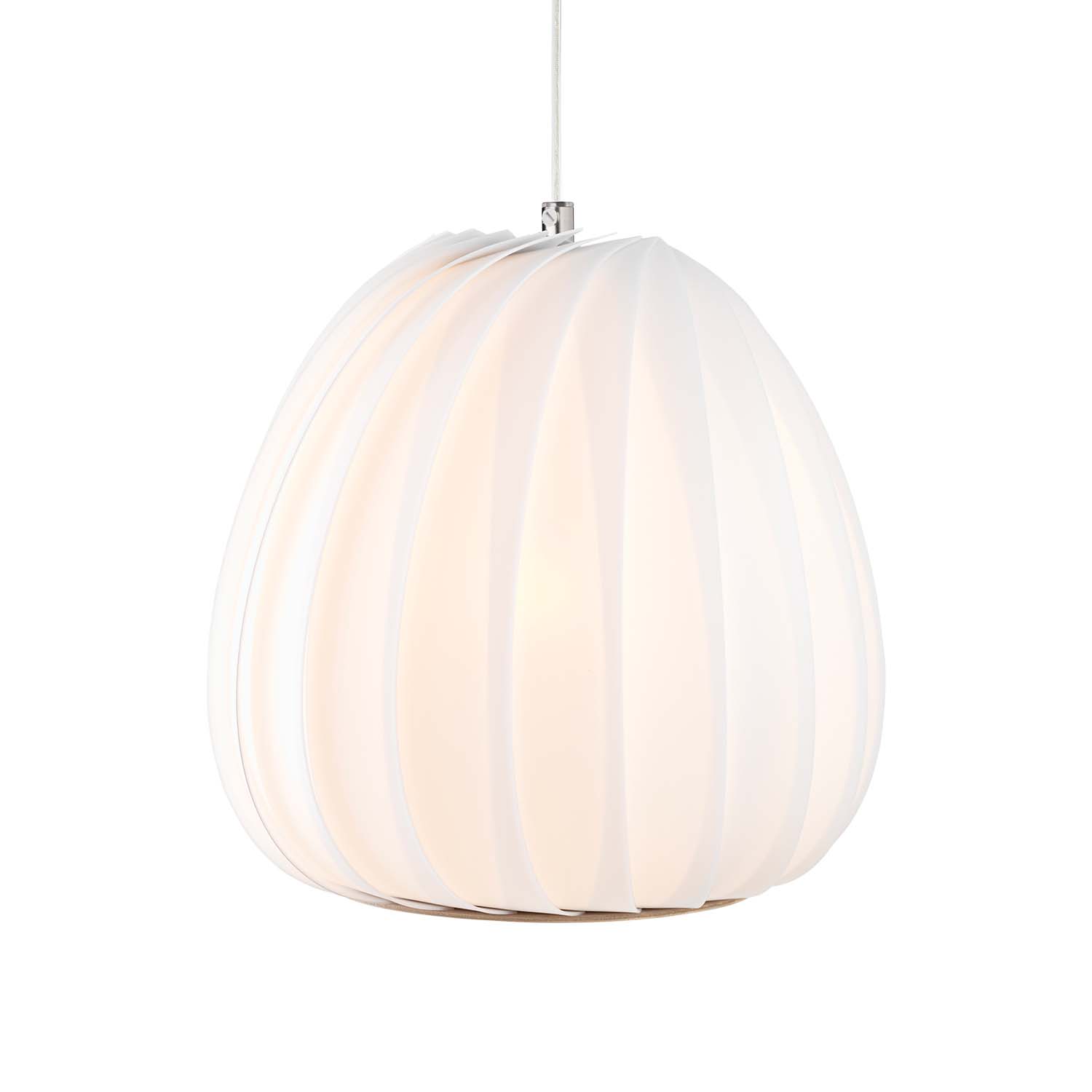 TR12 - Modern Twisted Slat Pendant Light