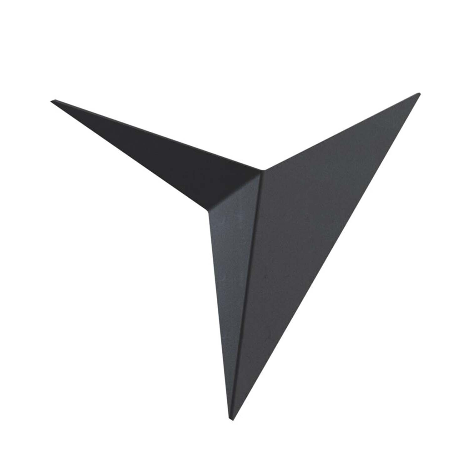 TRAME A – Wandleuchte mit geometrischem Design aus weißem oder schwarzem Stahl
