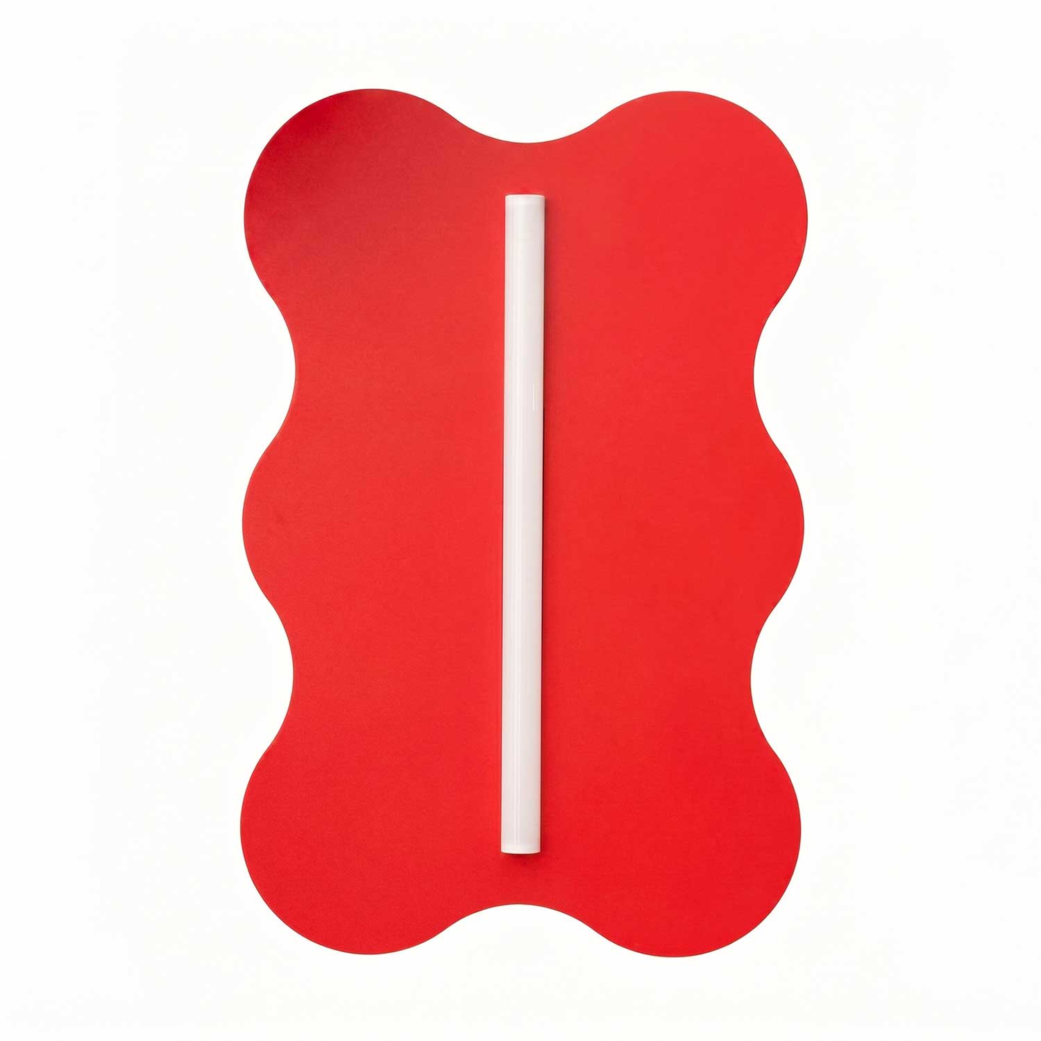 Tureis - Applique murale design acier coloré et tube LED