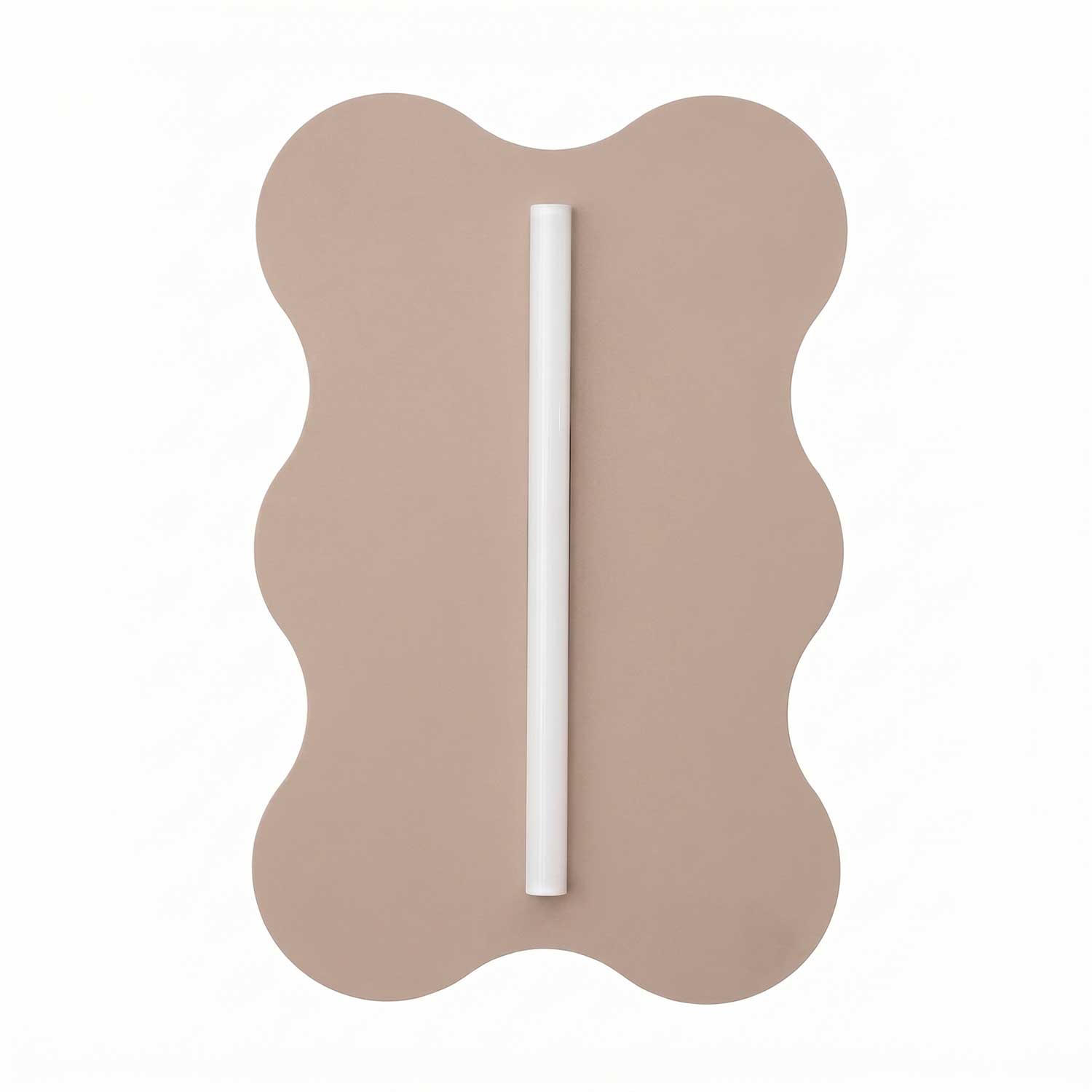 Tureis - Applique murale design acier coloré et tube LED