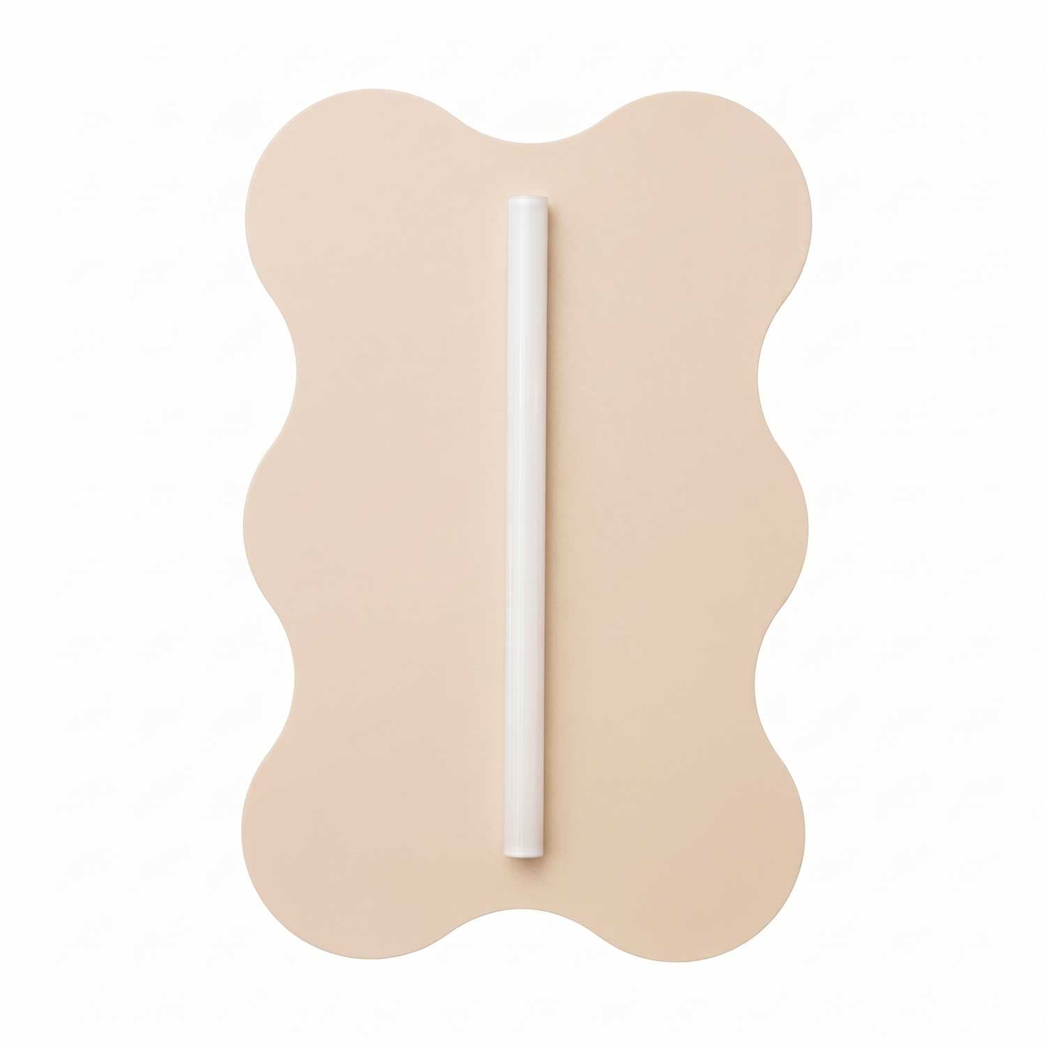 Tureis - Applique murale design acier coloré et tube LED