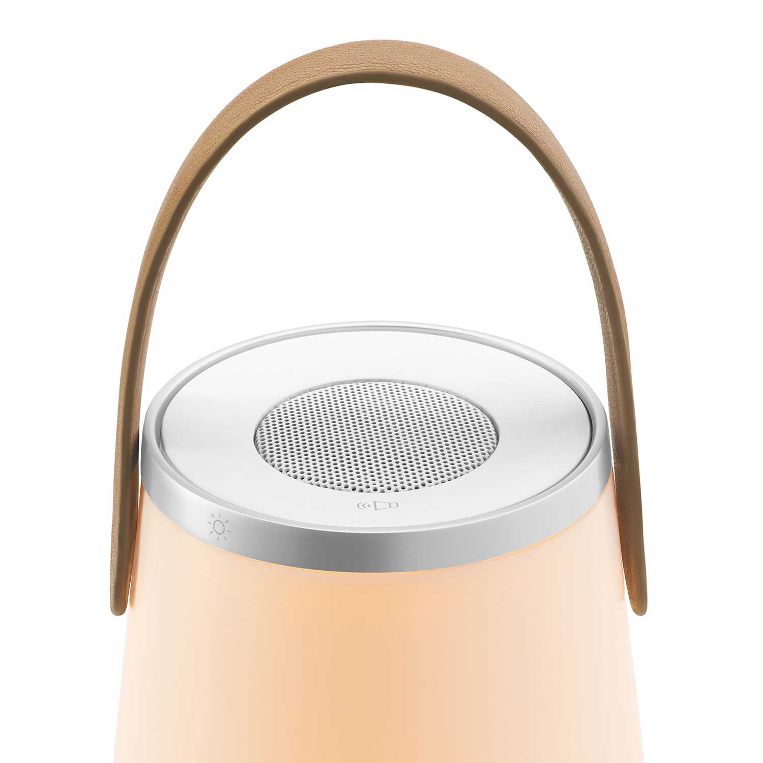 Uma - Kabellose Lampe mit wasserdichtem Bluetooth-Lautsprecher für den Außenbereich