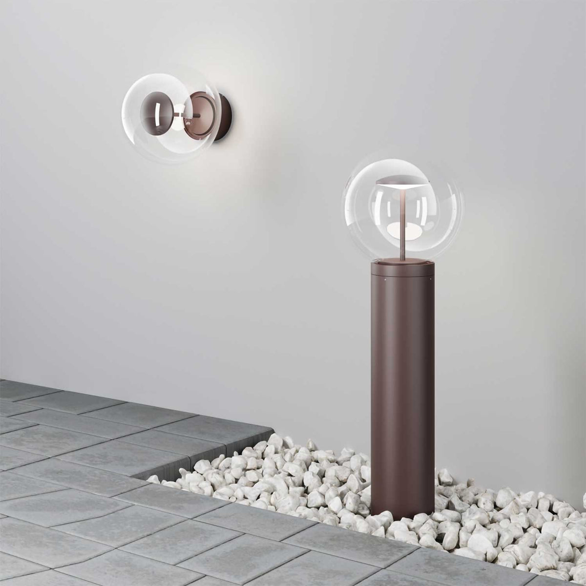 Velora - Applique extérieure LED en aluminium