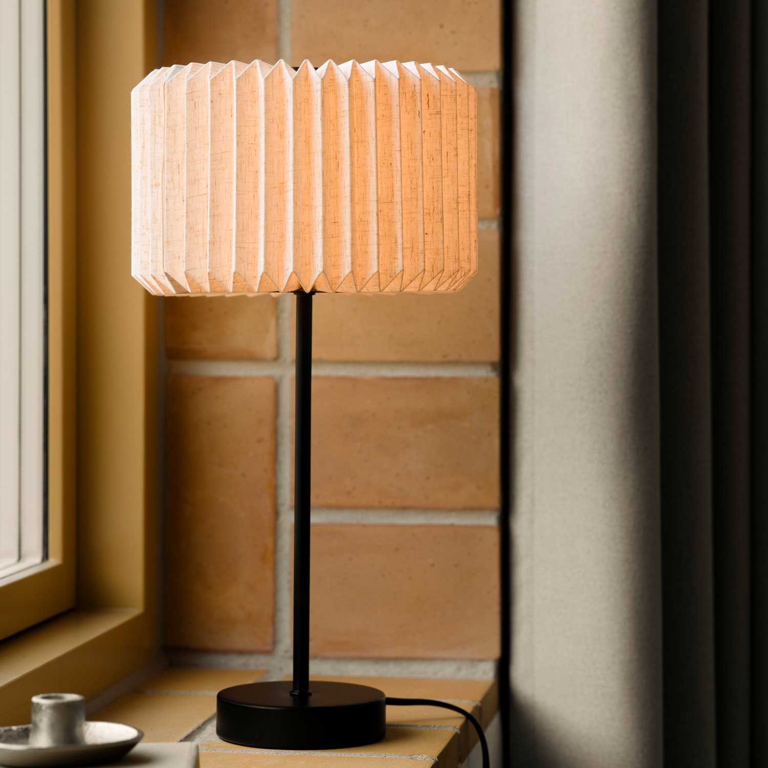 Vivienne - Lampe à poser design japandi pour salon