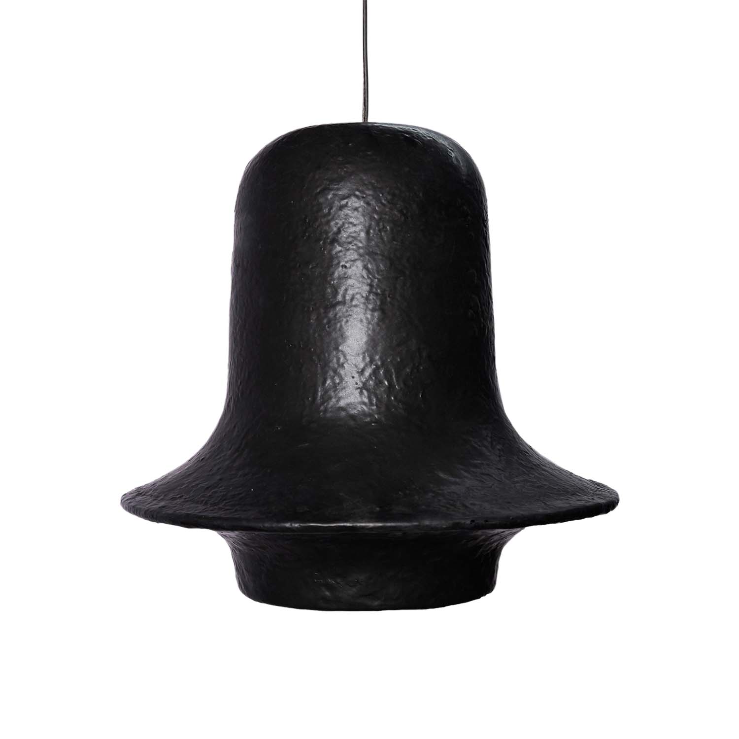 VOLCANO - Designer pendant light in handcrafted ceramic for living room