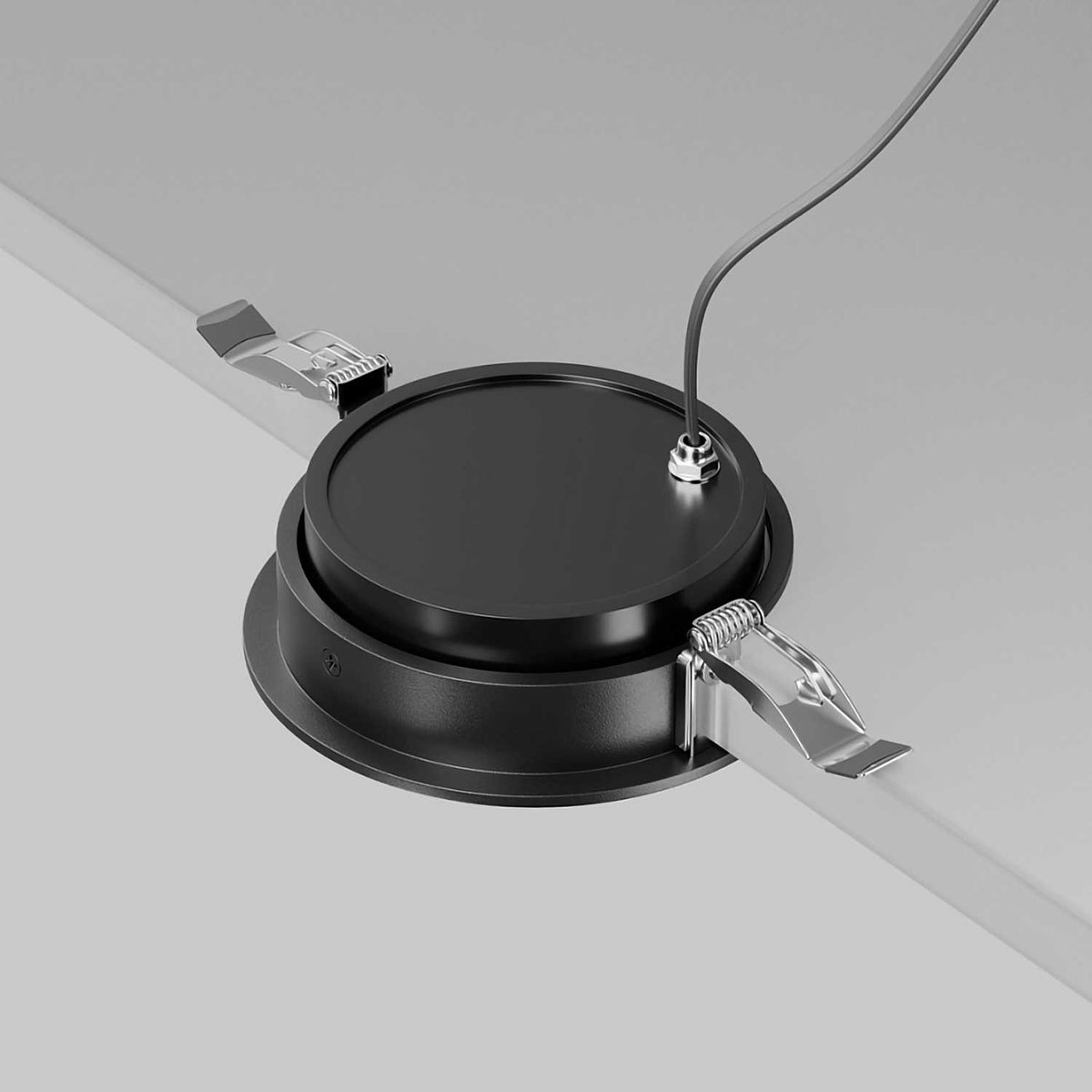Lens - Spot LED encastré orientable en aluminium