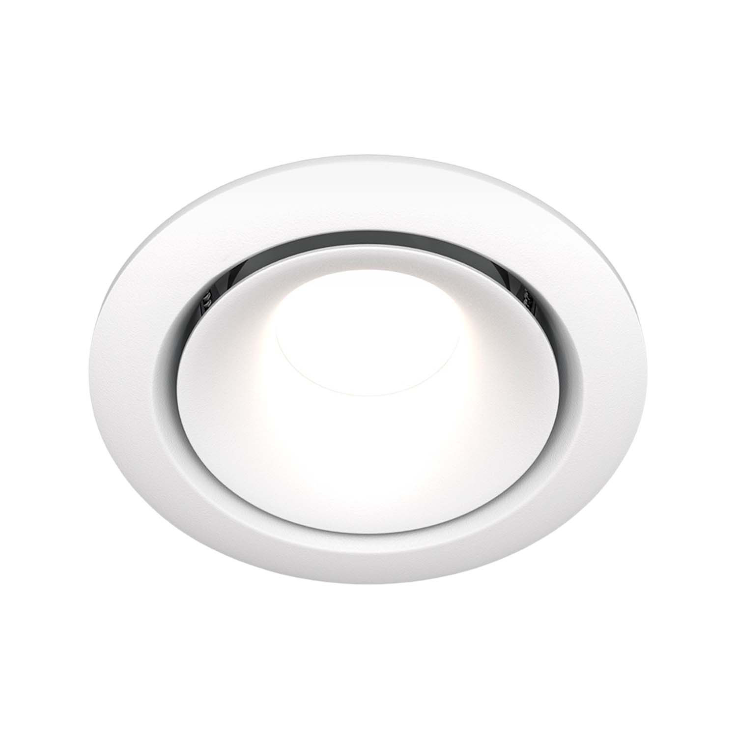 YIN - Designer round recessed spotlight 98mm