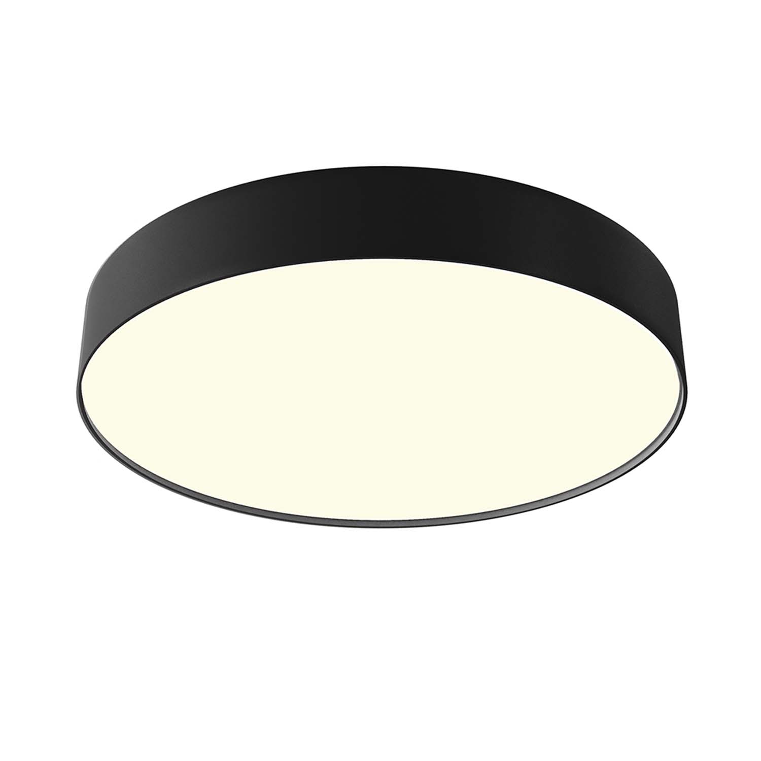 ZON – Design- und minimalistische Deckenleuchte in Schwarz oder Weiß, integrierte LED