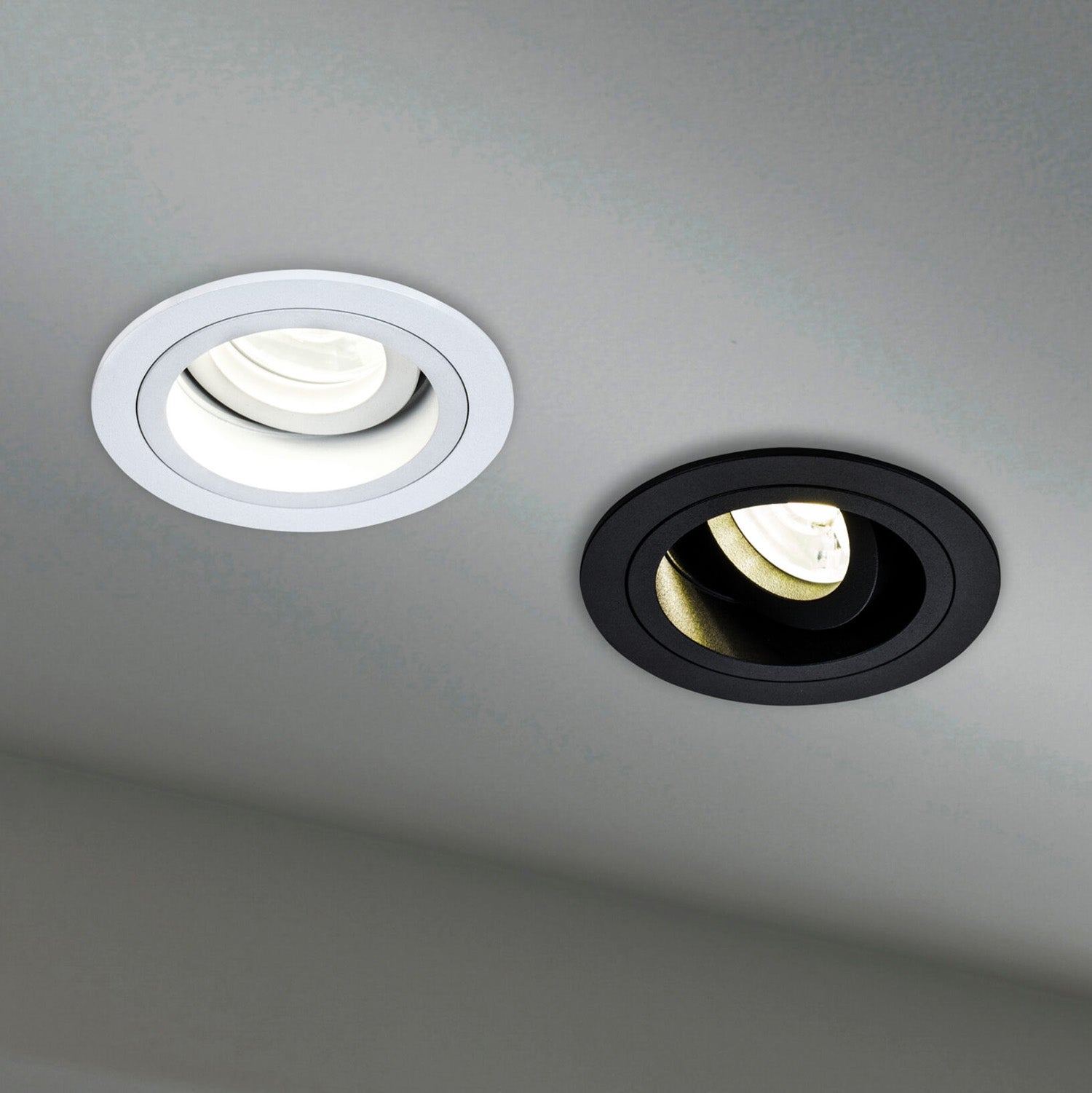 ATOM - Round adjustable recessed spotlight