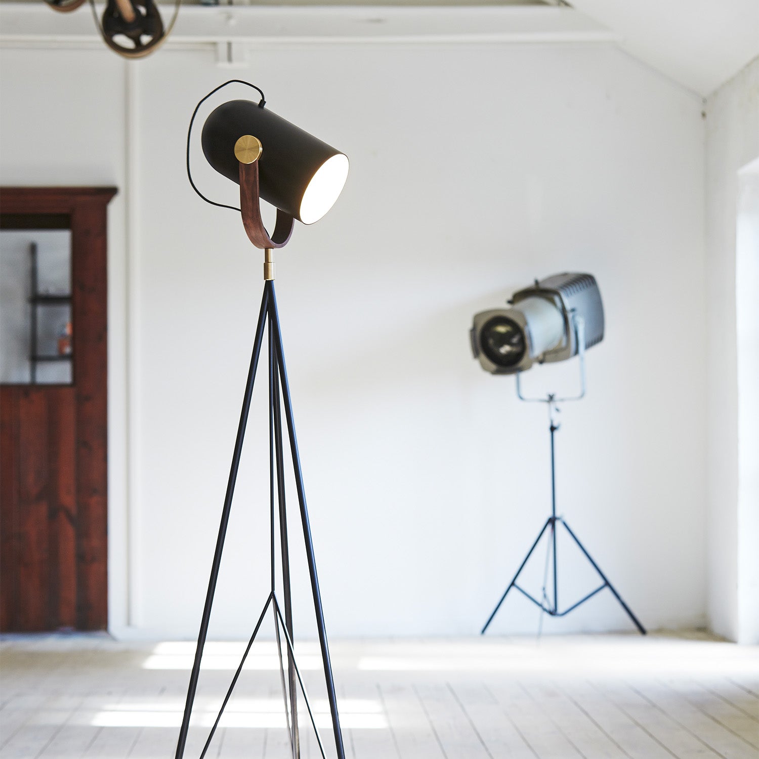 CARRONADE - Lampadaire projecteur vintage, salon ou chambre adulte