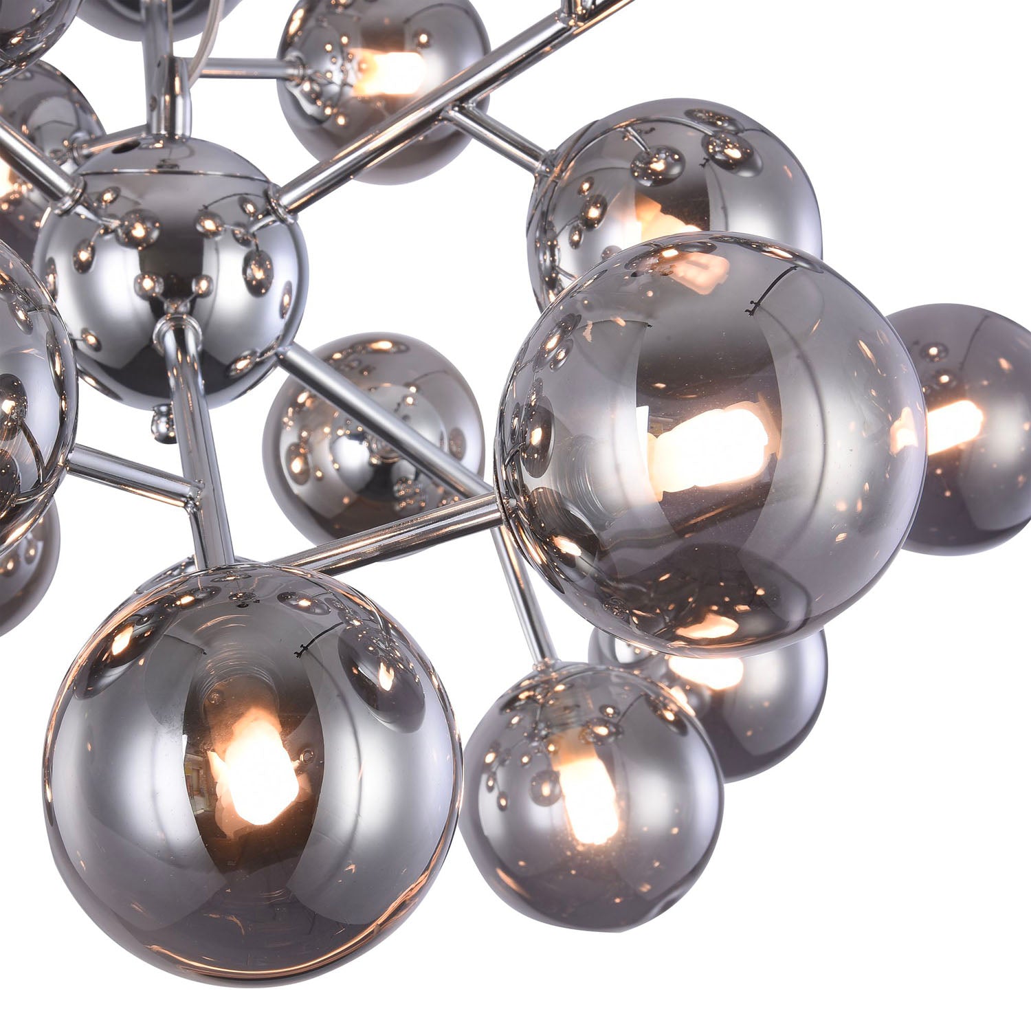 DALLAS - Lustre boules en verre atome moderne