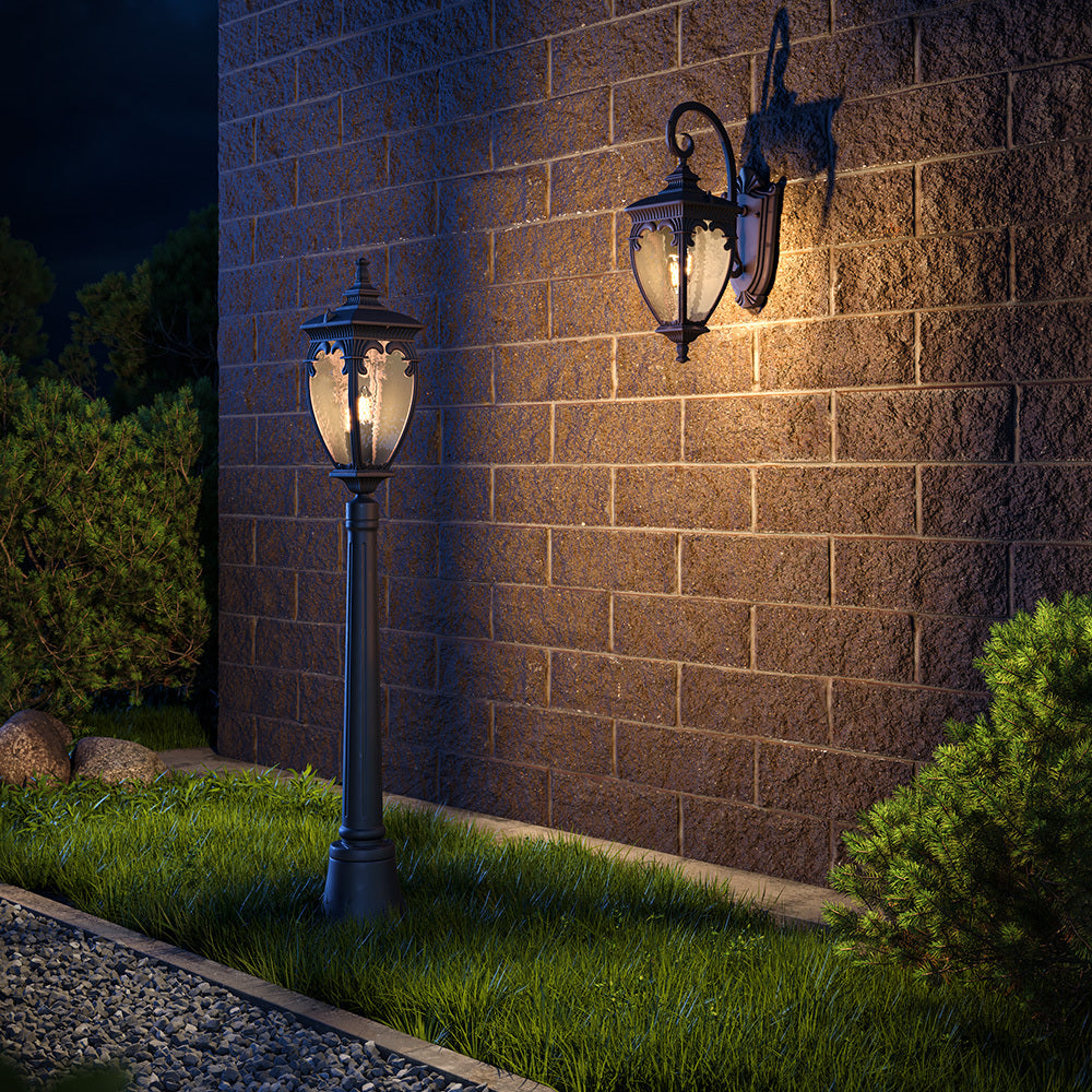 FLEUR – Laternen-Stehlampe im italienischen Vintage-Stil für den Außenbereich