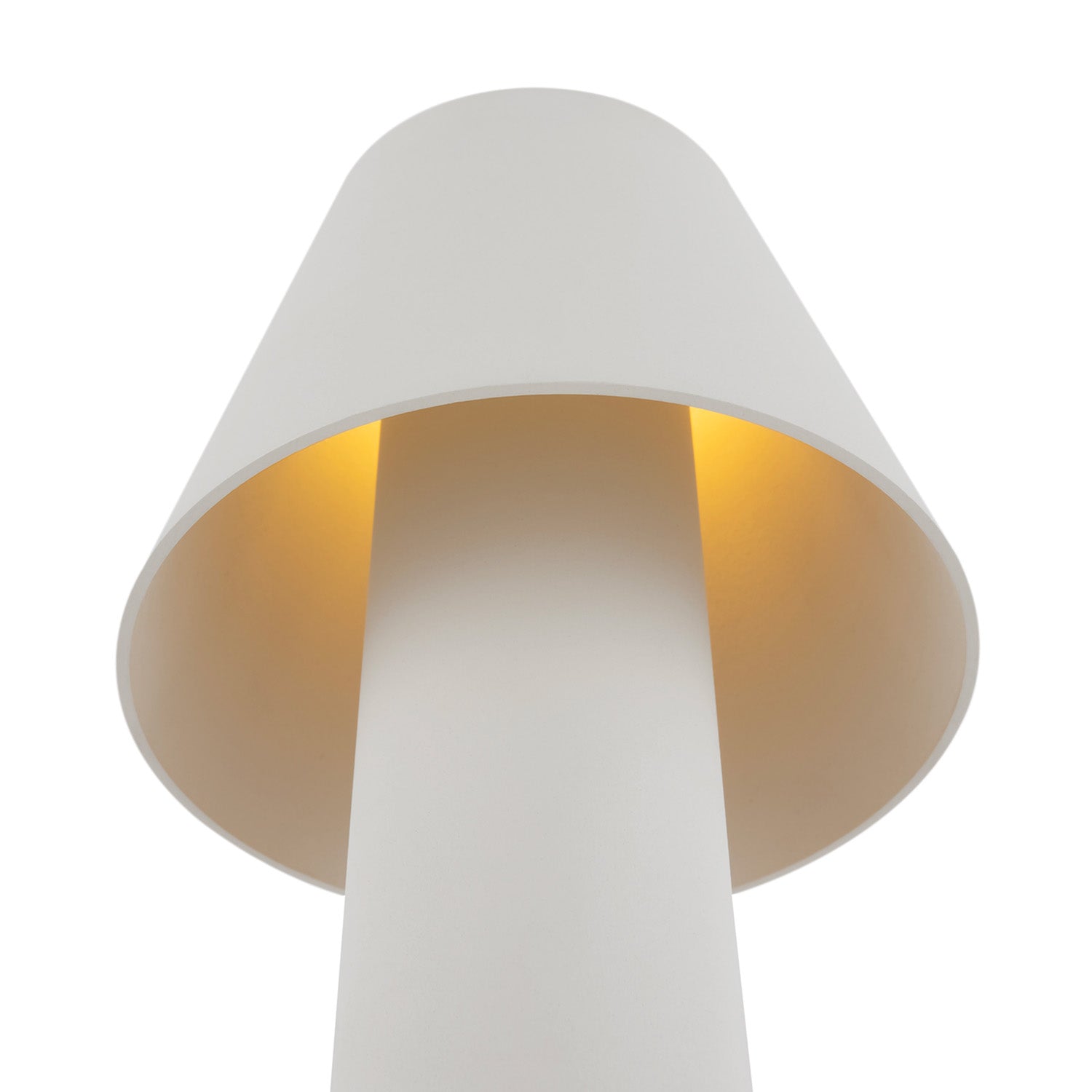 HARZ - Outdoor bollard light, mushroom lampshade