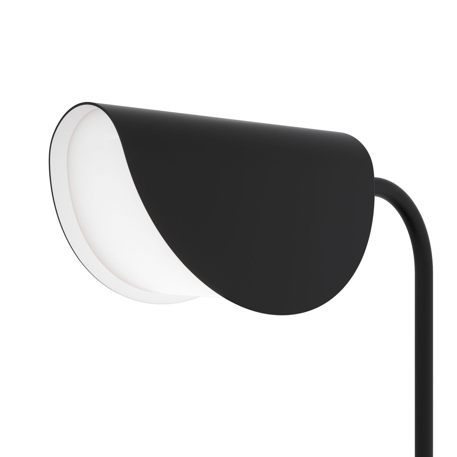 MOLLIS – Schwarze Schreibtischlampe, Design-Wohn- oder Schlafzimmer
