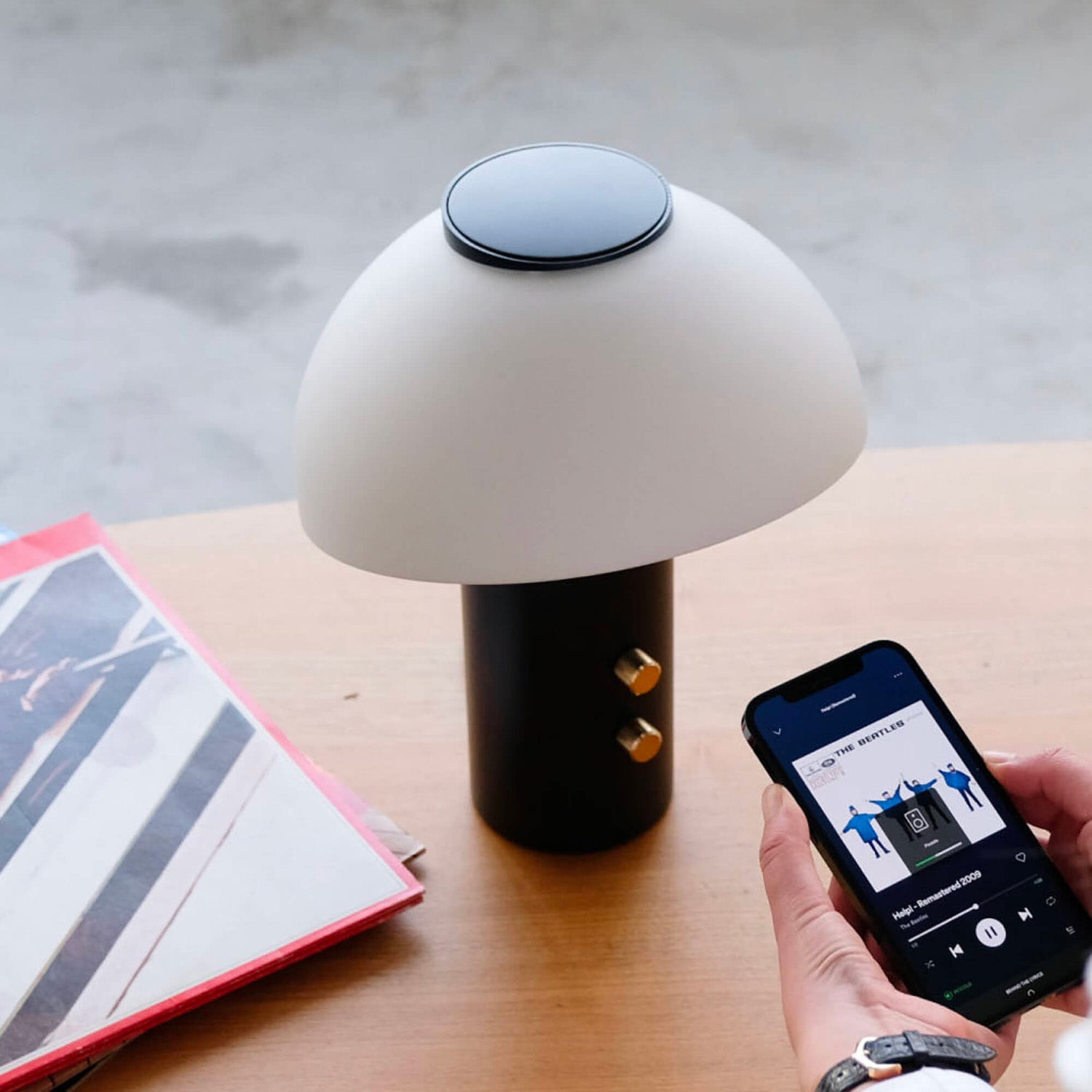 PICCOLO - Sound speaker lamp with integrated speaker