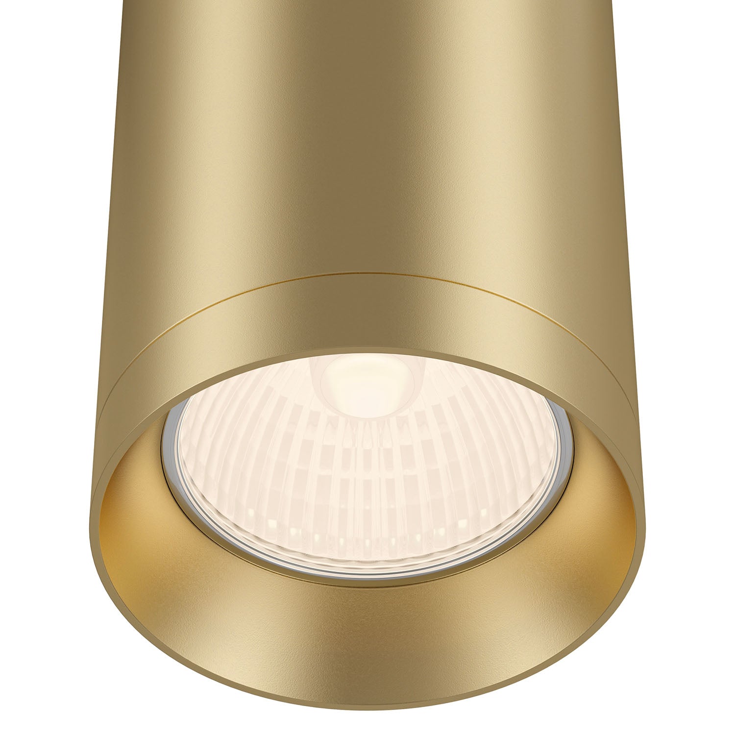 SHELBY – Zylindrische Pendelleuchte aus goldenem, weißem oder schwarzem Stahl